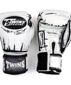 Gants de boxe Twins Comic – Blanc