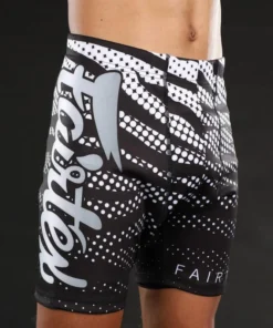 CP10 Fairtex Short Vale Tudo Homme Noir-Blanc