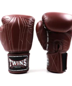 Gants de boxe Twins – Marron foncé