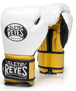 Gants d’entraînement Cleto Reyes – Blanc/Or