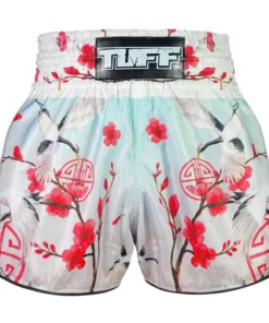TUFF High-Cut Retro Muaythai Shorts – Akai Tsuru The Red Crane