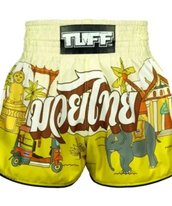 TUFF High-Cut Retro Muaythai Shorts – The Sunshine Journey