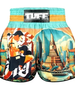 TUFF High-Cut Retro Muaythai Shorts – The Legacy of Thailand