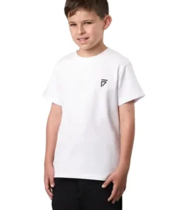 Gym King Fight Division Kids Tee – White