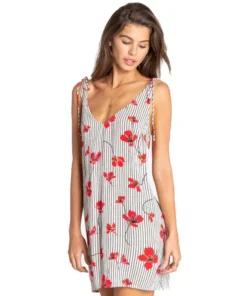 Vestido Billabong High Tied White Cap