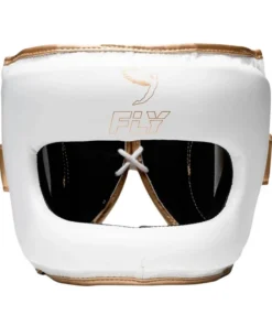 Fly Superbar X Head Guard – White/Grey/Gold