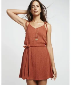 Vestido Billabong Going Steady Henna