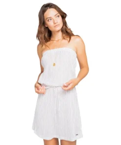 Vestido Billabong Far Away Black Pebble