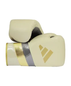 Adidas Adispeed Lace Boxing Gloves – Alumina/Gold