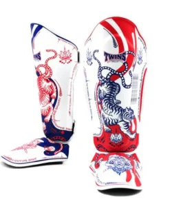 Twins Double Padded Leather Shin Guards – Yant