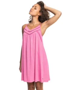 Vestido Roxy Rare Feeling Pink Guava