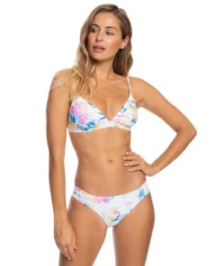 Bikini Roxy Beach Classics Fixed Bright White Surf