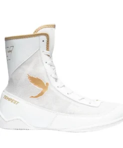 Fly Tempest Boxing Boots – White/Gold