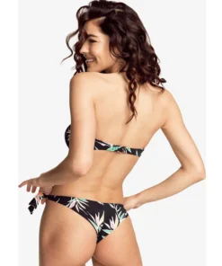 Tanga Bikini Billabong Sol Searcher Flowers Black