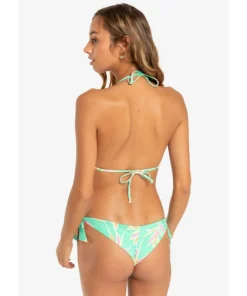 Tanga Bikini Billabong Sol Searcher Flowers Green
