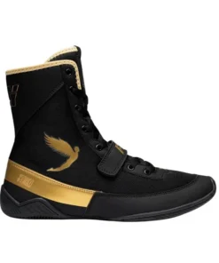 Fly Storm 2 Kids Boxing Boots – Black/Gold