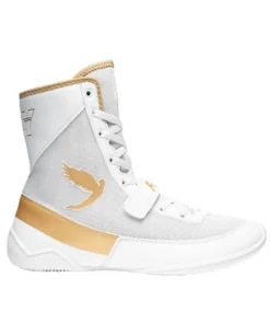 Fly Storm 2 Kids Boxing Boots – White/Gold