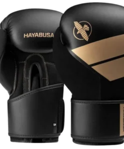 Hayabusa S4 Boxing Gloves – Black/Gold