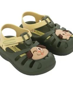Chanclas Ipanema Summer XI Baby Green Little Dog