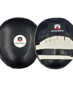 Pro Box Leather Air Pads – Black/White