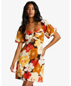Vestido Billabong Shine Bright Multi Floral