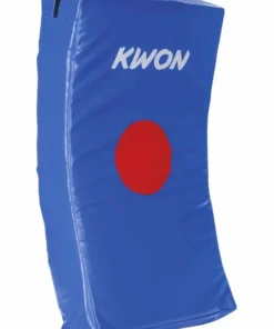 Bouclier de frappe Kwon courbé Bleu