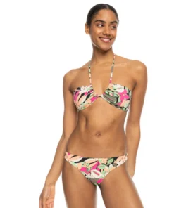 Bikini Roxy Completo Pt Beach Classics Fashion Set Anthracite