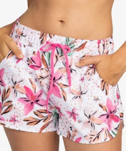 Short de playa Roxy Wave Printed 2 Inch White
