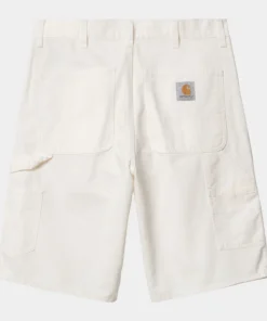 Bermudas Carhartt Wip Single Knee Short Off White