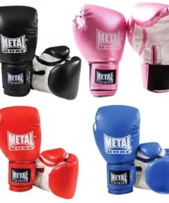 Gants de Boxe Metal Boxe PB480 – Modèle Initiation Enfant & Junior