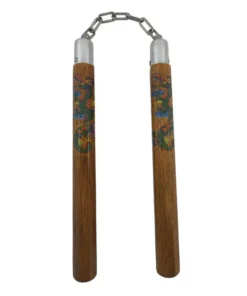 Nunchaku bois chaine octogonal Dojo Master Dragon – ARC101