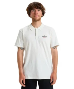 Polo Quiksilver Strecht White
