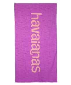 Toalla Havaianas Logo Purple Coral