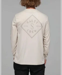 Licra Salty Crew Tippet Sunshirt UPF+50 Natural