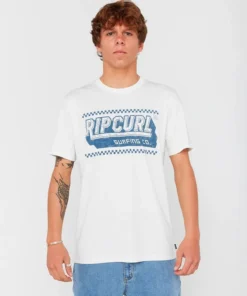 Camiseta Rip Curl Sportline Invader Bone