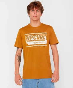 Camiseta Rip Curl Sportline Invader Bronzed