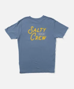 Camiseta Salty Crew Splice Vintage Pocket Slate