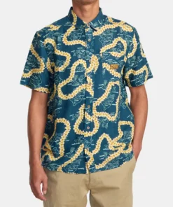 Camisa Rvca Exotica Duck Blue