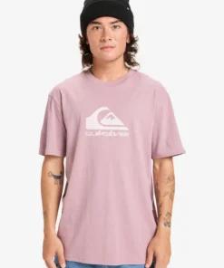 Camiseta Quiksilver Comp Logo Elderberry