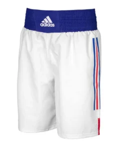 Short de Boxe Anglaise France Adidas FFBoxe : Style et Performance