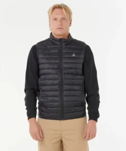 Chaleco Rip Curl Anti Series search Puffer Vest Black