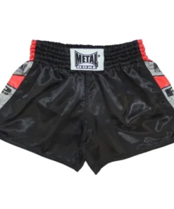 Short de Kick Boxing Metal Boxe Pro Noir MBTEX202N