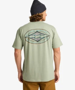 Camiseta Billabong Diamond Vision Green Grey