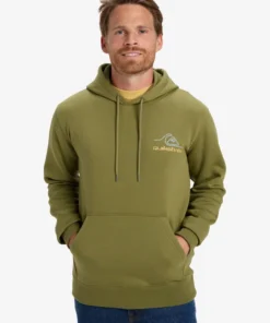 Sudadera Quiksilver Light Waves Loden Green