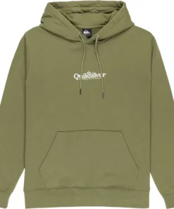 Sudadera Quiksilver Screen Fleece Fineline Loden Green