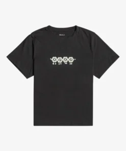 Camiseta Rvca March Pirate Black