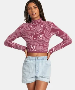 Jersey Rvca Apres Mulberry