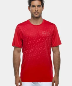 CAMISETA DROP SHOT DRAC PRINT ROJO 21