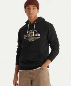 Sudadera Quiksilver Screen Fleece Classic Surf Black