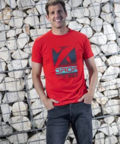 CAMISETA DROP SHOT TRAINING JMD ROJO 21